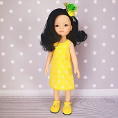 Кукла Paola Reina Лиу в желтом платье и босоножках, 32 см